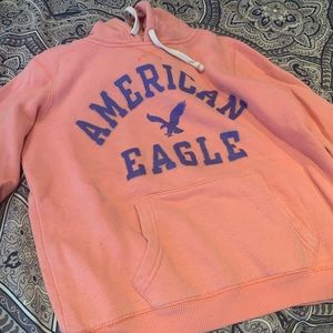 Peach and Purple AE sweatshirt